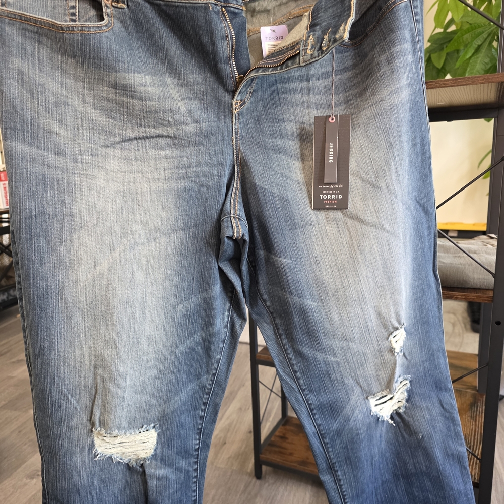 Torrid Premium Dark Blue Denim Jeans